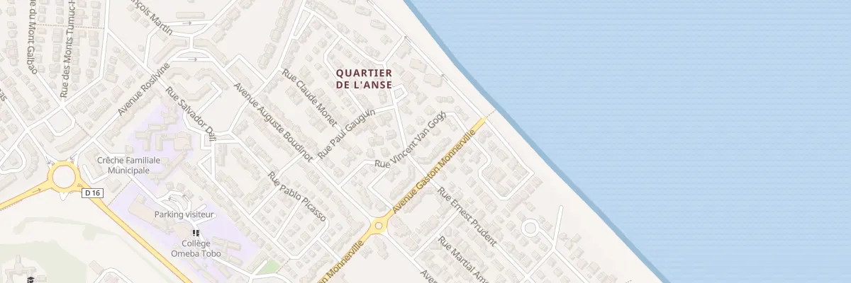 Plan du 14 Rue Vincent Van Gogh à Kourou