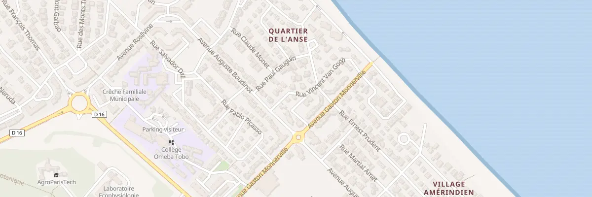 Plan du 6 Rue Vincent Van Gogh à Kourou