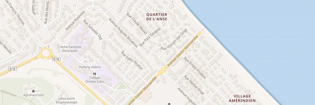 Plan du 4 Rue Vincent Van Gogh à Kourou
