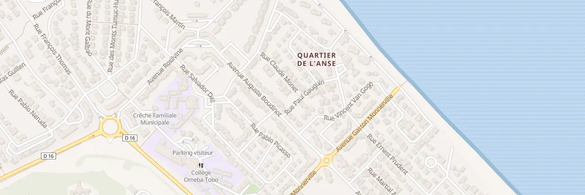 Plan du 1 Rue Claude Monet à Kourou