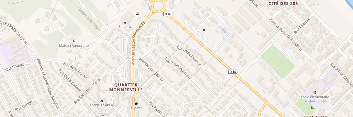 Plan du 20 Rue Zazie Inglantin à Kourou
