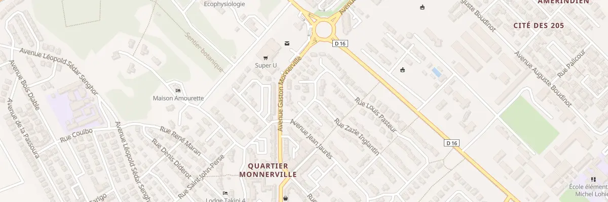 Plan du 76 Rue Louis PASTEUR à Kourou