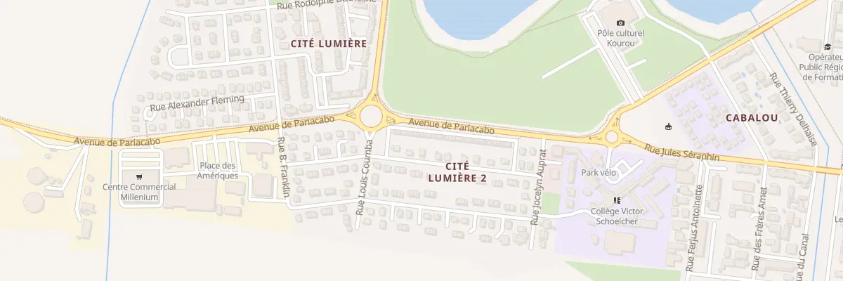 Plan du 37 Rue Antoine Cyreneen Coutard à Kourou