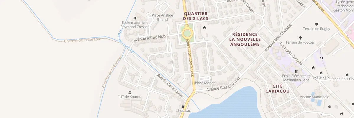 Plan du 24 Rue Mere Teresa à Kourou