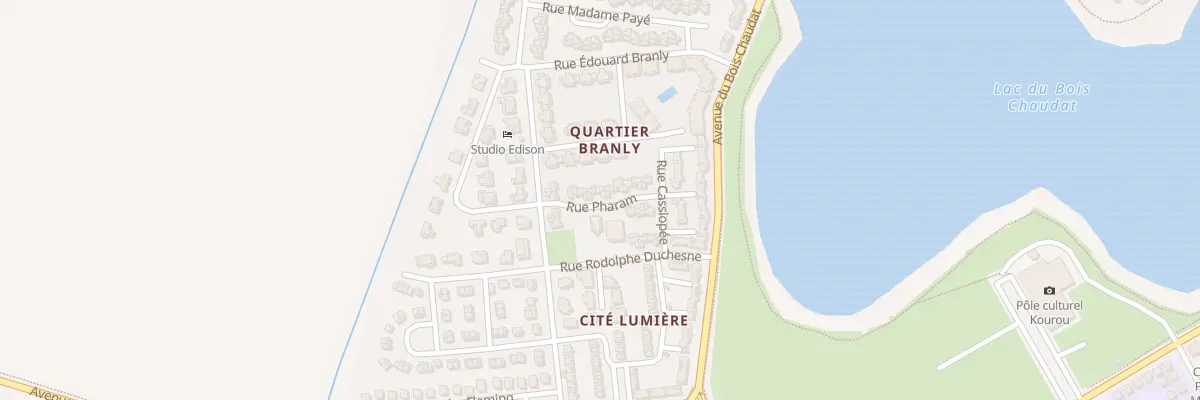 Plan du 1 Rue Pharam à Kourou