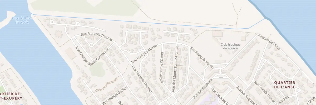 Plan du 27 Rue du Mont Galbao à Kourou