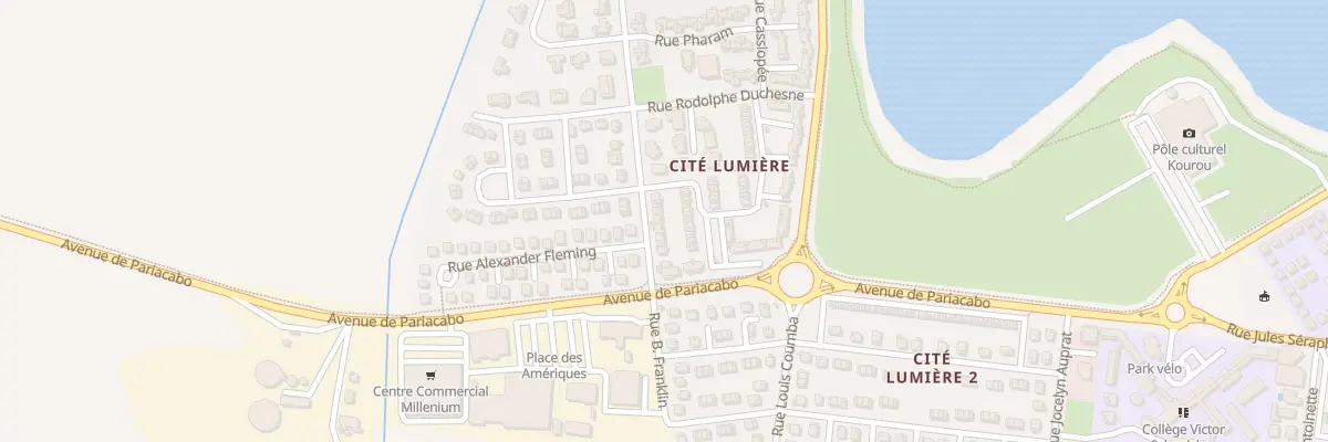 Plan du 45 Rue Charles Ringuet à Kourou