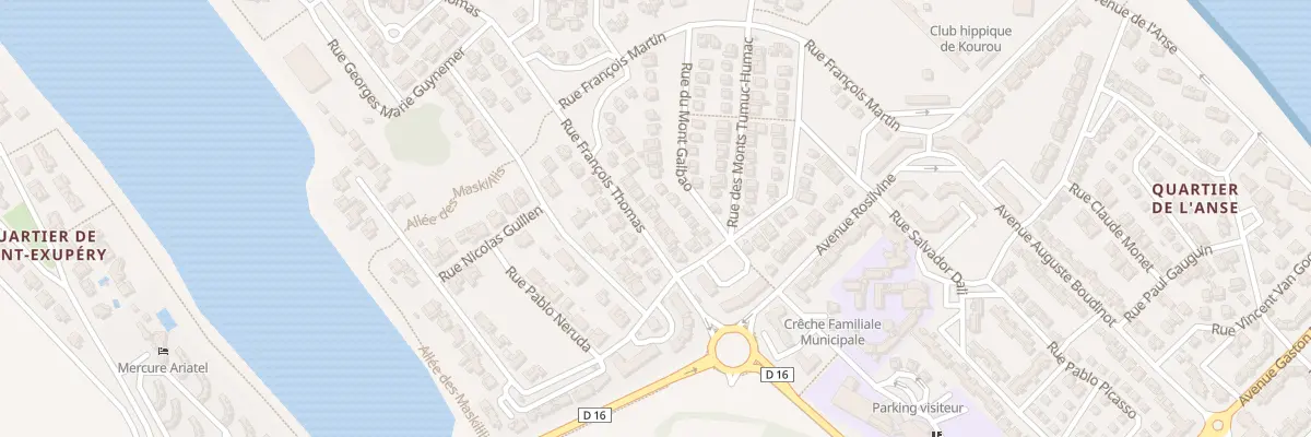 Plan du 12 Rue François Thomas à Kourou
