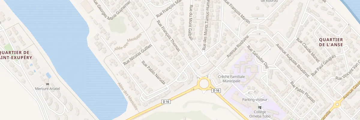 Plan du 3 Rue François Thomas à Kourou