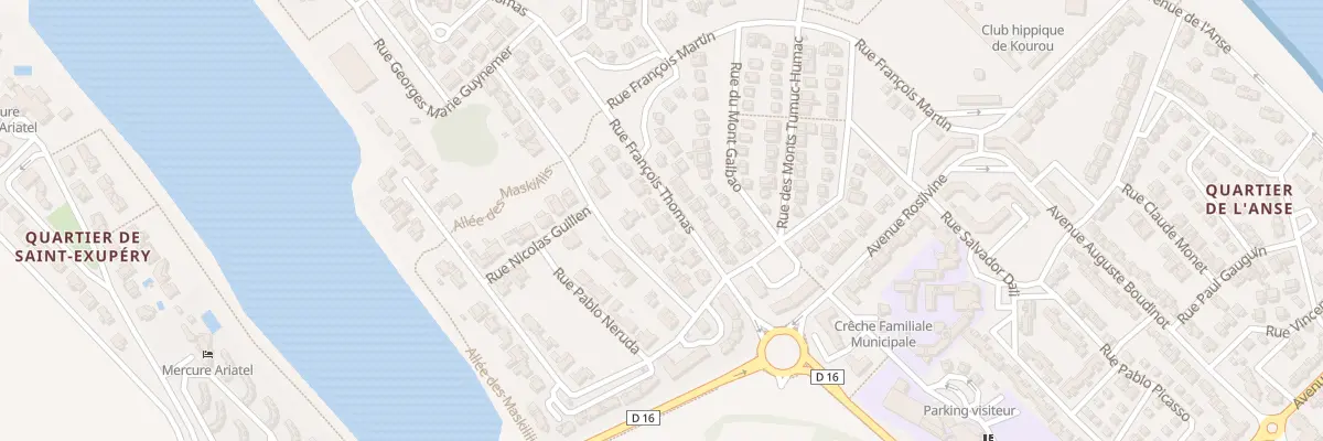 Plan du 7B Rue François Thomas à Kourou