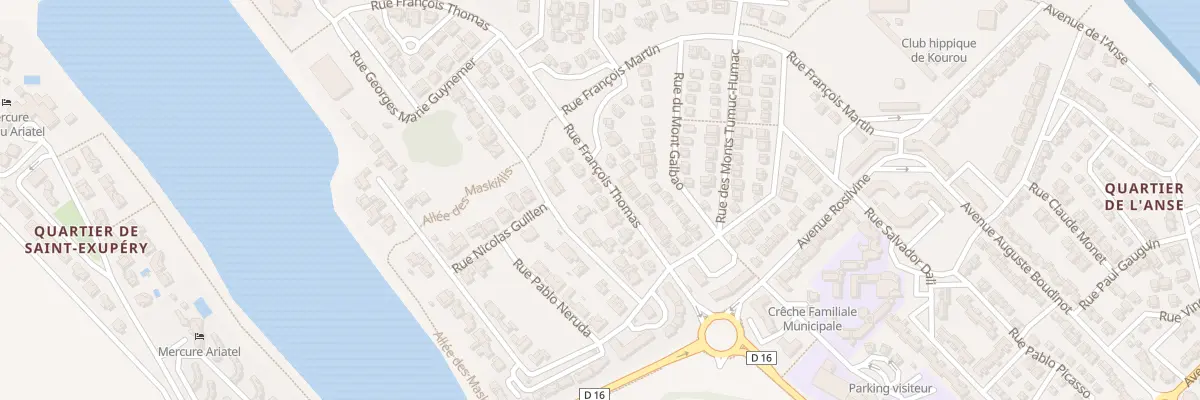 Plan du 9B Rue François Thomas à Kourou