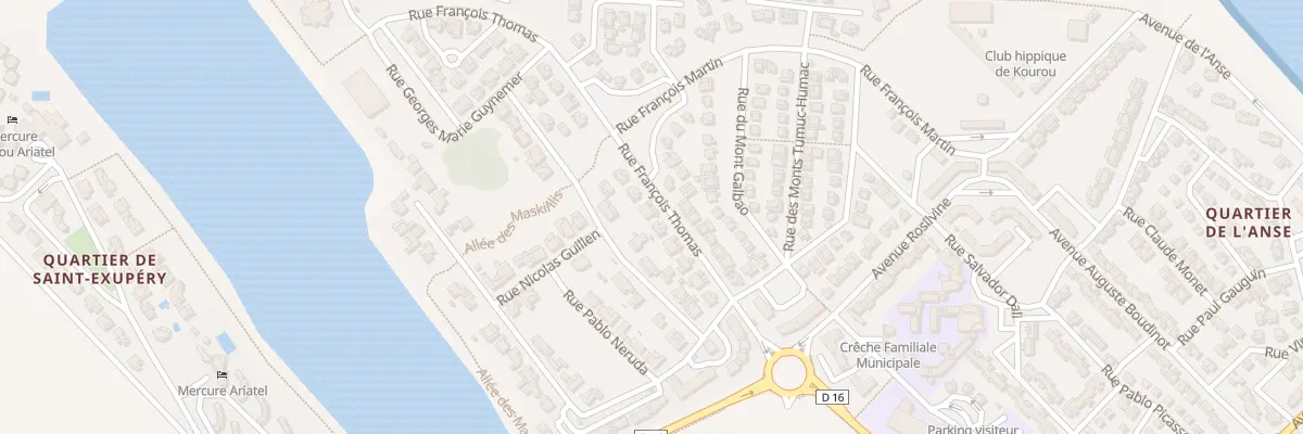 Plan du 11 Rue François Thomas à Kourou
