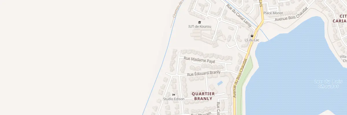 Plan du 44 Rue Madame PAYEE à Kourou