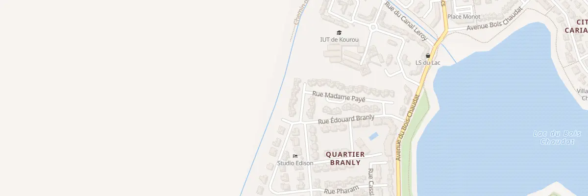 Plan du 46 Rue Madame PAYEE à Kourou