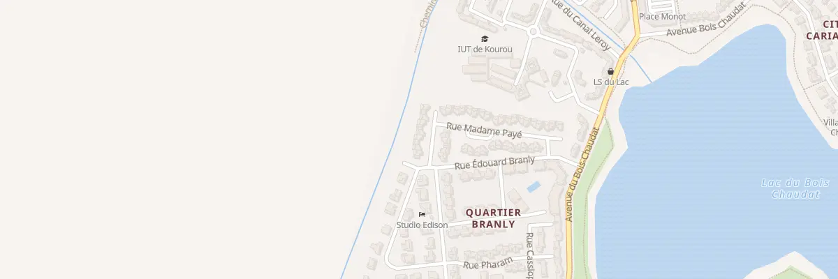 Plan du 48 Rue Madame PAYEE à Kourou