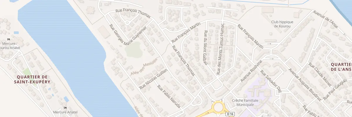Plan du 13B Rue François Thomas à Kourou