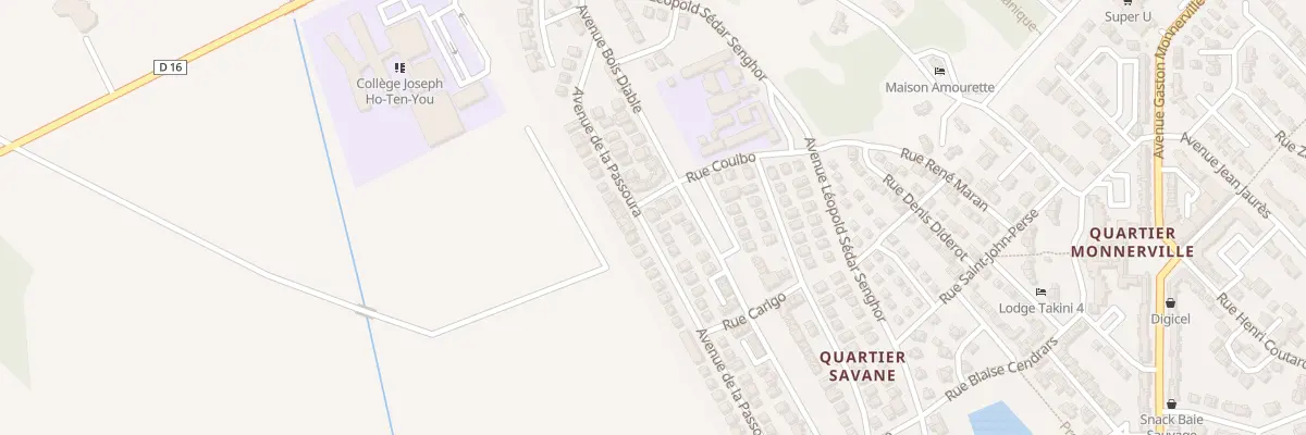 Plan du 17 Rue Couibo à Kourou