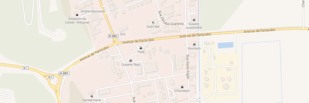 Plan du 51 Av de Pariacabo à Kourou