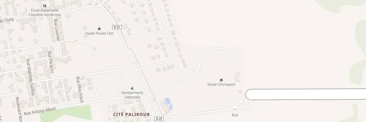 Plan du 2 Imp Anseme Garre à Sinnamary