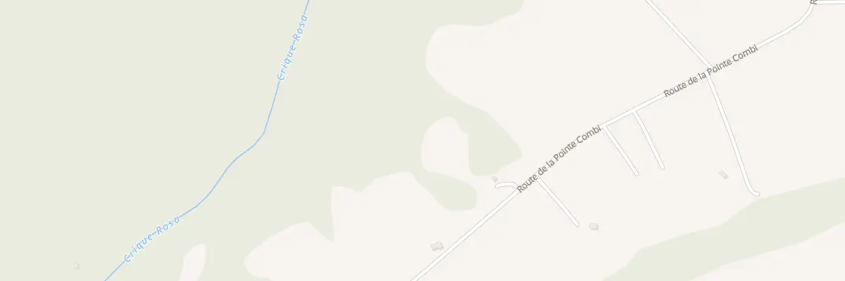 Plan du 9008 Rte de la Pointe Combi à Sinnamary