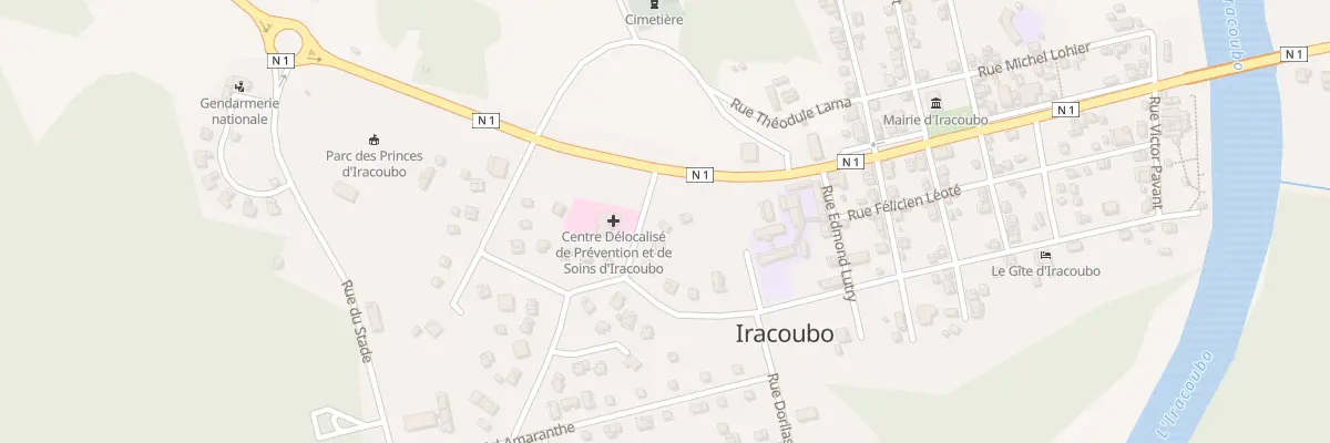 Plan du 5 Rue Amour Pamphile à Iracoubo