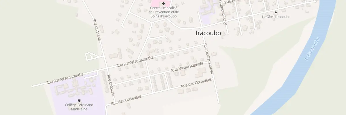 Plan du 9 Rue Daniel Amaranthe à Iracoubo