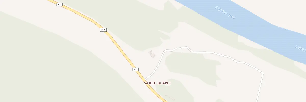 Plan du 1 Rue Créolisia à Iracoubo