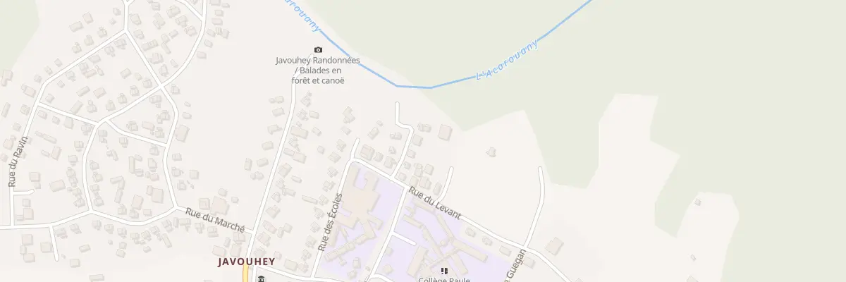 Plan du 6 Rue de la Riviere à Mana