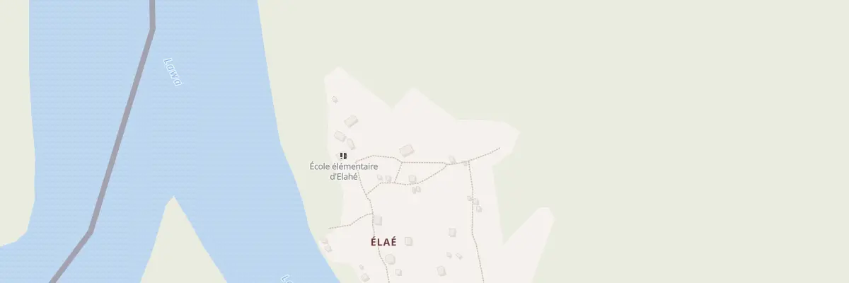 Plan de Village Boussoussa à Maripasoula