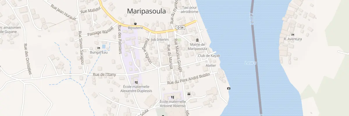 Plan du 19 Rue Maurice GOUGIS à Maripasoula
