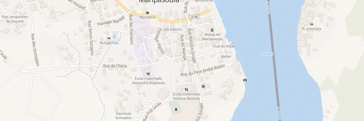 Plan du 42 Rue du Maripa à Maripasoula