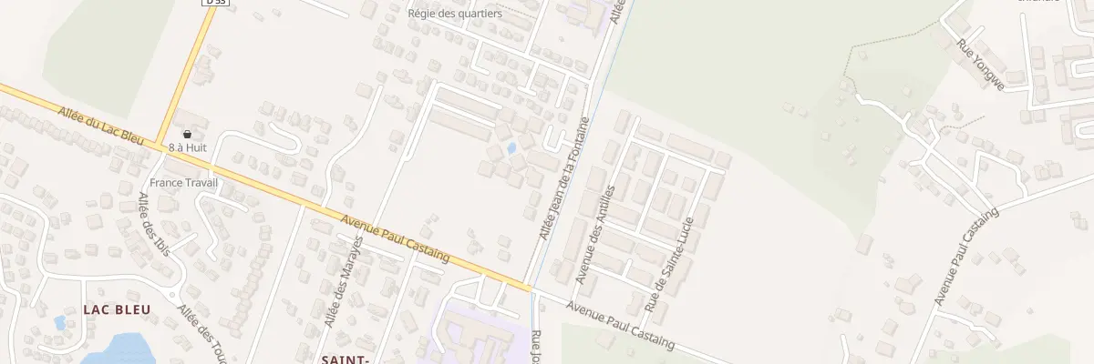 Plan du 3 Rue Jean de la Fontaine à Saint-Laurent-du-Maroni