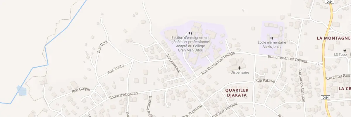 Plan du 5 Rue Awensai à Maripasoula
