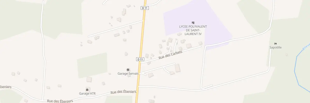 Plan du 5211 Av Christophe Colomb à Saint-Laurent-du-Maroni