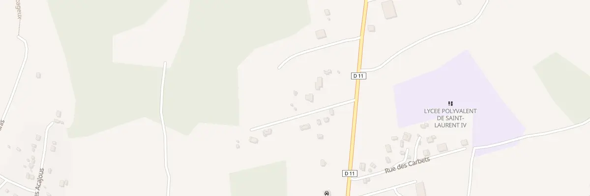Plan du 5000 Av Christophe Colomb à Saint-Laurent-du-Maroni