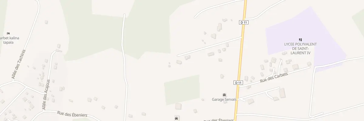Plan du 5120 Av Christophe Colomb à Saint-Laurent-du-Maroni