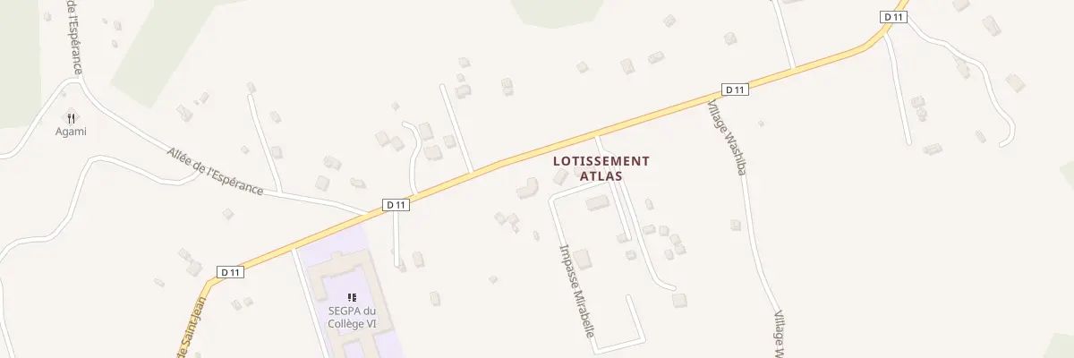 Plan du 8695 Av Christophe Colomb à Saint-Laurent-du-Maroni
