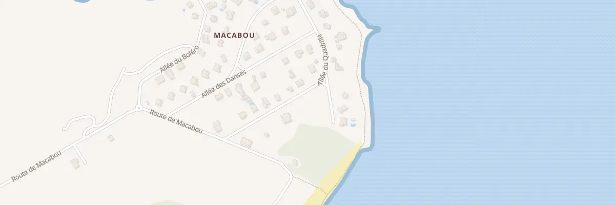 Plan du 5138F Macabou au Vauclin
