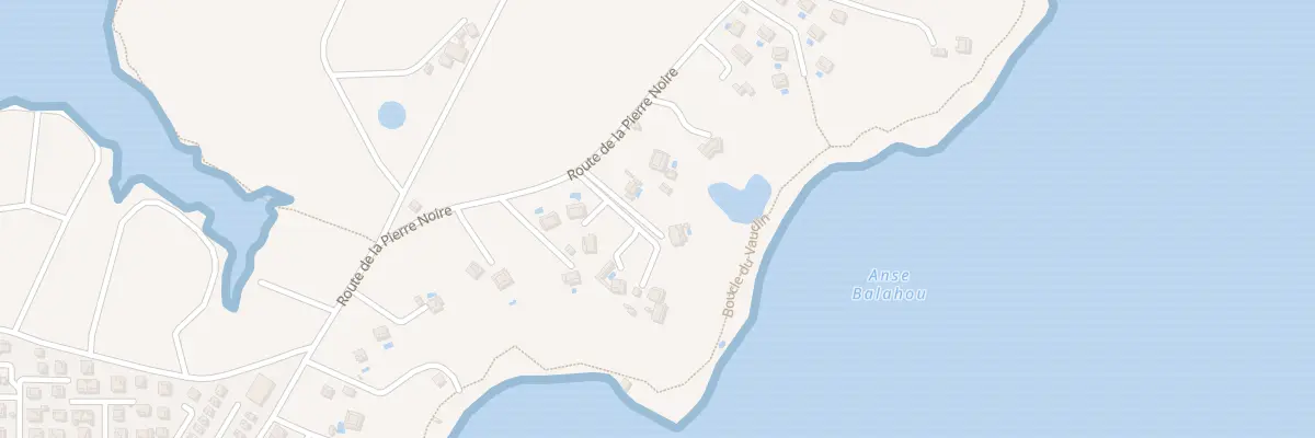 Plan du 5216 Anse Balahou au Vauclin