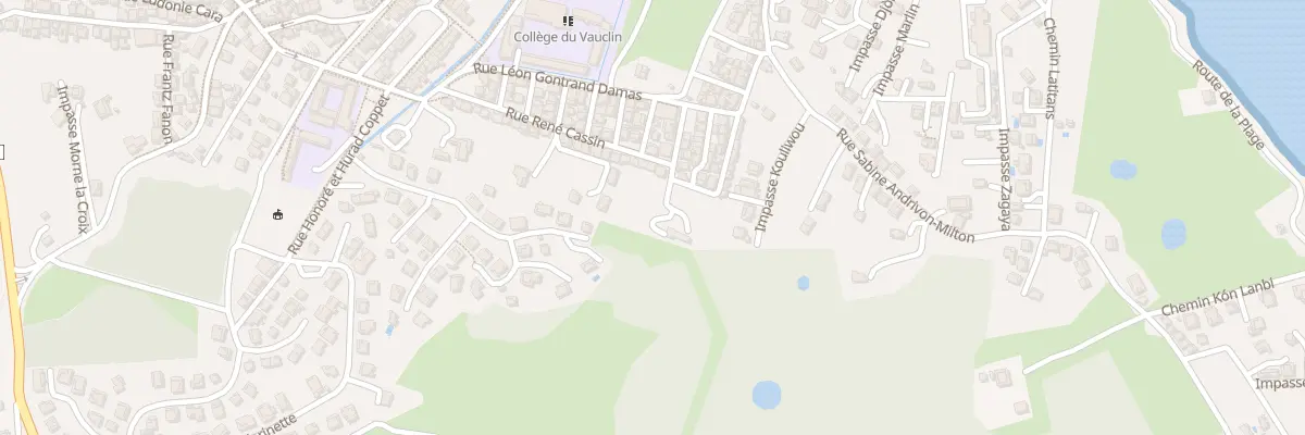 Plan du 17 Rue de la Liberté au Vauclin