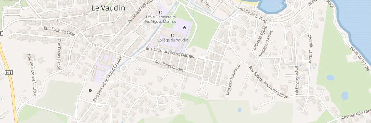 Plan du 2 Rue Gratiant au Vauclin