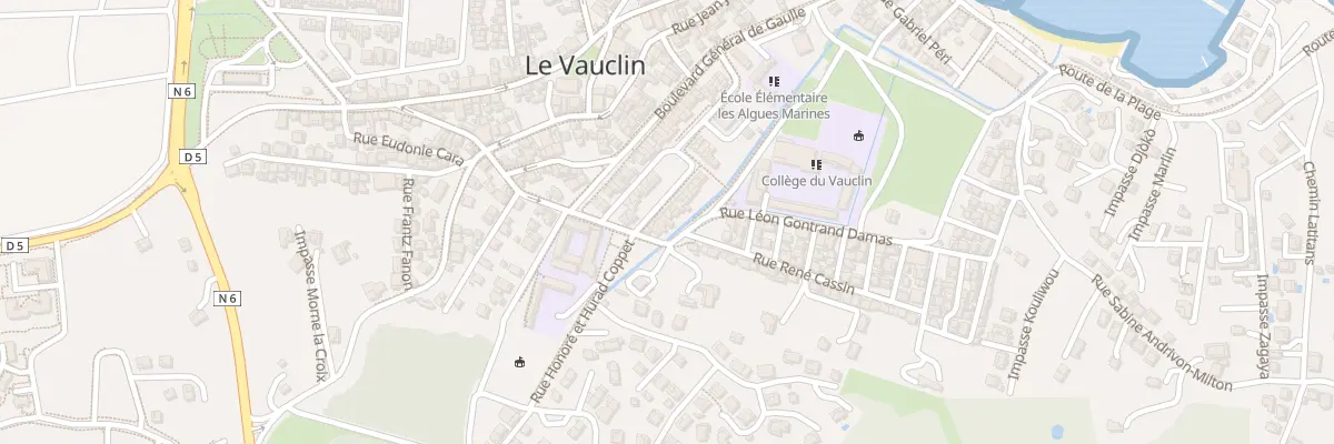 Plan du 5441 Rue Principale Cite Siag au Vauclin