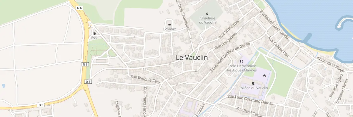 Plan du 14 Rue Victor Hugo au Vauclin
