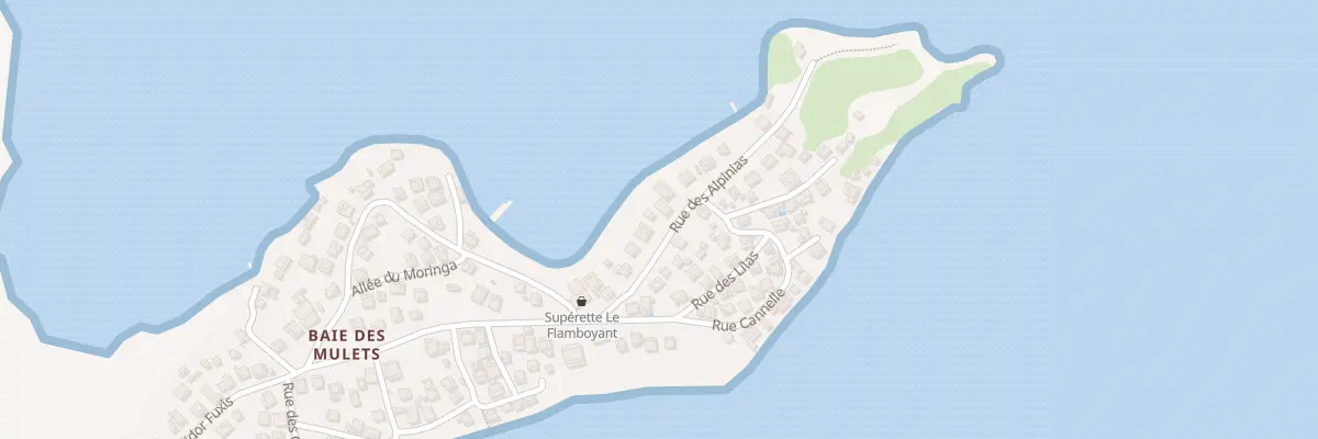 Plan du 30 Baie des Mulets au Vauclin
