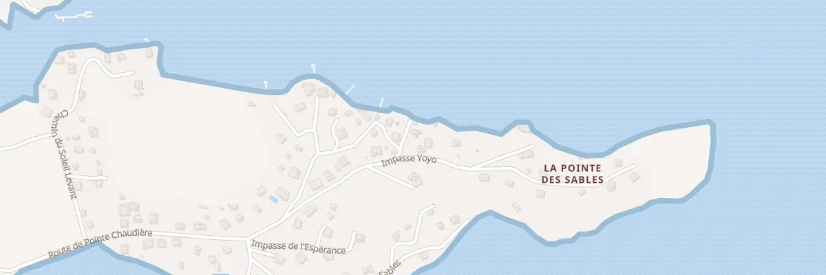 Plan du 5648 Pointe Chaudiere au Vauclin