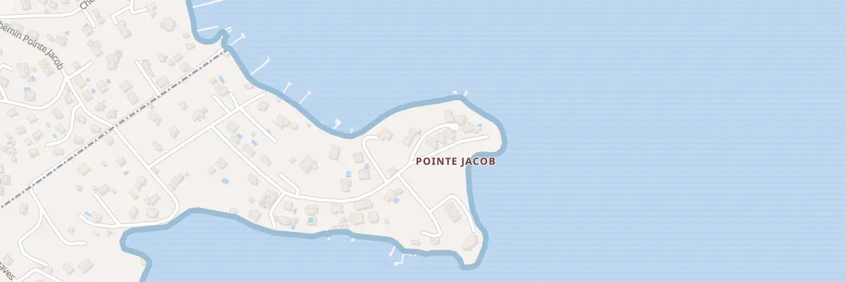 Plan du 1044F Res Pointe Jacob au Vauclin