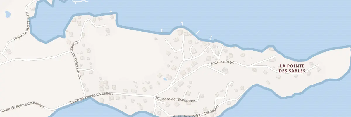 Plan du 5648 Pointe Chaudiere au Vauclin