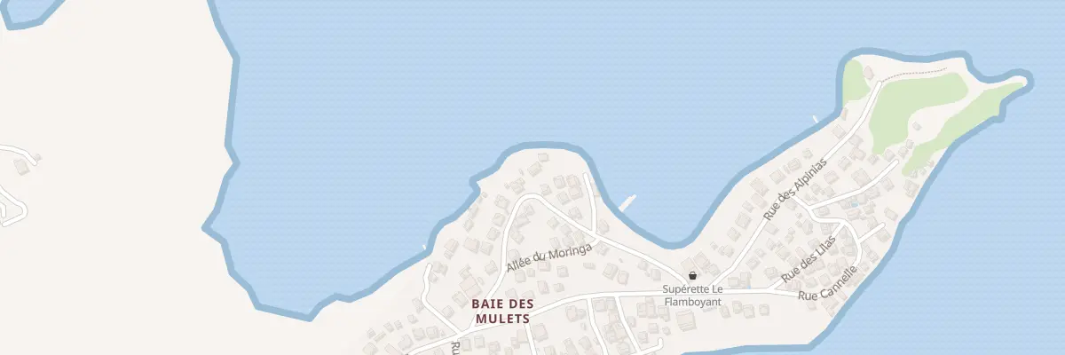 Plan du 10F Baie des Mulets au Vauclin