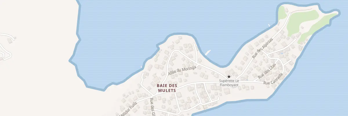 Plan du 7 Baie des Mulets au Vauclin