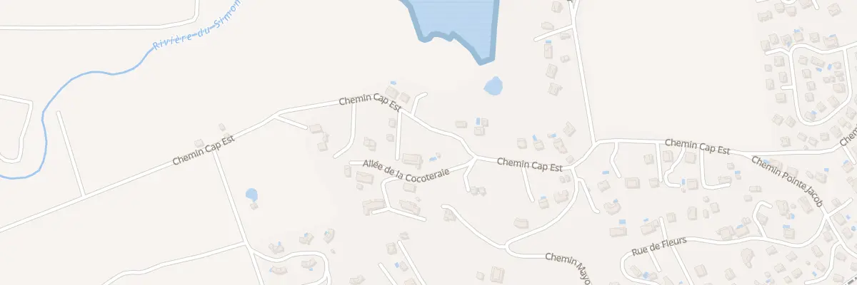 Plan du 5452F La Prairie au François